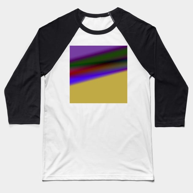 BLUE YELLOW PURPLE TEXTURE ART Baseball T-Shirt by Artistic_st